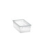 CONTENITORE MULTIUSO TERRY LIGHT BOX XS 5 LITRI - TRASPARENTE 19X33,4X11 CM CONTENITORE MULTIUSO TERRY LIGHT BOX XS 5 LITRI - TRASPARENTE 19X33,4X11 CM