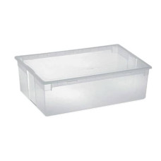 CONTENITORE MULTIUSO TERRY LIGHT BOX XL 36L – TRASPARENTE 57,8×39,6×18,5 CM