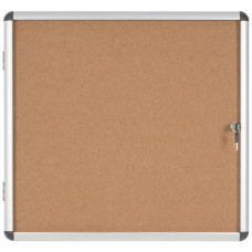 BACHECA IN SUGHERO BI-OFFICE ENCLORE CON CORNICE IN ALLUMINIO