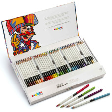 CARIOCA PLUS PASTELLI COLOR PENCIL MINA 4 MM CONF. 40 COLORI
