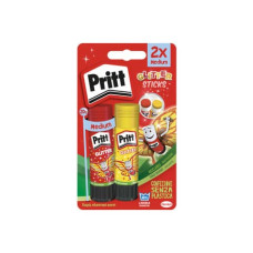 ESPOSITORE 12 BLISTER DA 2 COLLE STICK PRITT GLITTER 20 G