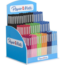 ESPOSITORE 168 PENNE PUNTA IN FIBRA PAPER MATE FLAIR COLORI ASSORTITI