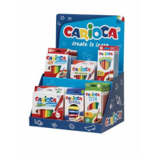 ESPOSITORE 48 ARTICOLI DISEGNO CARIOCA COUNTER CORE PRODUCTS ASSORTITI