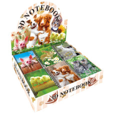 ESPOSITORE 60 MINI QUADERNI SPIRALATI