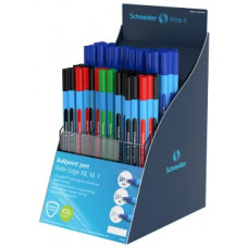 SCHNEIDER SLIDER EDGE PENNA SFERA ESPOSITORE 80 PENNE
