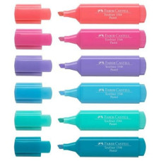 FABER CASTELL TEXTLINER EVIDENZIATORE PASTEL CONF. 10 PZ LILLA