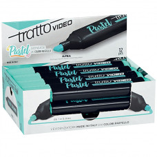 TRATTO VIDEO EVIDENZIATORE PASTEL CF.12 PZ MIRTILLO