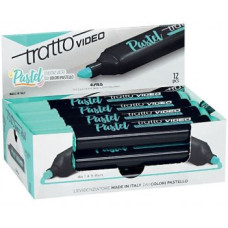 TRATTO VIDEO EVIDENZIATORE PASTEL  VERDE MENTA