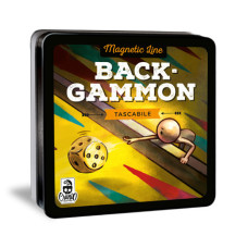 GIOCO TASCABILE CRANIO CREATIONS MAGNETIC LINE BACKGAMMON ETÀ