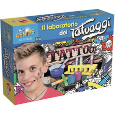 I'M A GENIUS LABORATORIO TATUAGGI