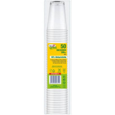 BICCHIERI IN PLA BIODEGRADABILE PER BEVANDE FREDDE DOPLA PLUS -390 ML