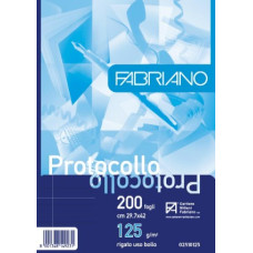 FABRIANO PROTOCOLLO USO BOLLO 125GR. SCATOLA DA 800 FOGLI