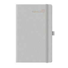 AGENDA 2026 MEDIA SETTIMANALE MAIORI WEEKLY CON ELASTICO 13X21 GRIGIO