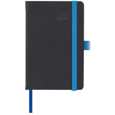 AGENDA GIORNALIERA MAIORI BLACK COLOR 9×14 CM CON ELASTICO BLU AGENDA GIORNALIERA MAIORI BLACK COLOR 9×14 CM CON ELASTICO BLU