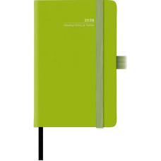 AGENDA POCKET 2026 SETTIMANALE COPACABANA CON ELASTICO 9 X 14 CM VERDE