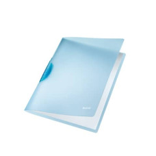 LEITZ CARTELLINE CON CLIP MAX 30 FOGLI IN PPL A4 AZZURRO