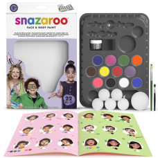 SET PER IL TRUCCO SNAZAROO IN COLORI ASSORTITI PER FESTE SPECIALI