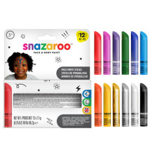 SET TRUCCHI PER IL VISO SNAZAROO - CONF. 12 PZ COLORI ASSORTITI