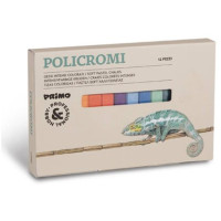 Morocolor gessi policromi quadrati scatola 12 pezzi