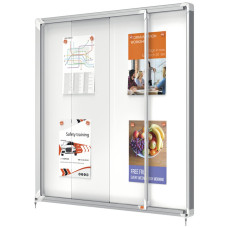 NOBO BACHECA PREMIUM PLUS 9XA4 MAGNETICA - ANTA SCORREVOLE