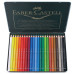 FABER CASTELL ALBRECHT DURER MATITE ACQUARELLABILI PER ARTISTI ASTUCCIO METALLO 24 MATITE