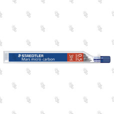 STAEDTLER MINE MICRO CARBON  3H  ASTUCCIO 12 MINE 0,5MM.250 05-3H