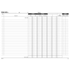 BLOCCO PRIMA NOTA CASSA DATA UFFICIO 21,5X29,7 CM - 50X2 COPIE AUTORICALCANTI DU16804C000