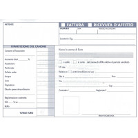 Blocco ricevute affitto grande