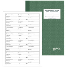 REGISTRO DI CARICO/SCARICO POSTA NON ORDINARIA (PER PORTINAI)  40 FOGLI