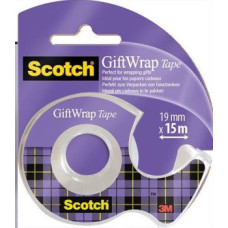 3M MAGIC 811 NASTRO ADESIVO SCOTCH GIFTWRAP CHIOCCHIOLA 19MMX15MT