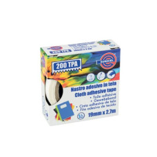 NASTRO ADESIVO TELATO 19X2,7 BIANCO