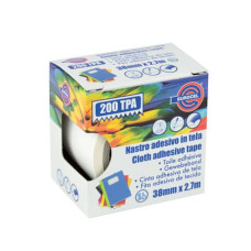 NASTRO ADESIVO TELATO 38X2,7 BIANCO