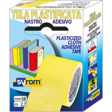 SYROM NASTRO ADESIVO IN TELA 38 MM X 2,7 M GIALLO