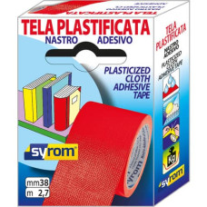 SYROM NASTRO ADESIVO IN TELA 38 MM X 2,7 M ROSSO 