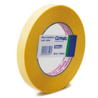 Nastro biadesivo Comet opp trasparente 15 mm x 50 m polipropilene senza solvente