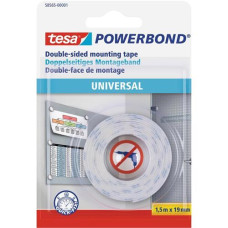 TESA NASTRO BIADESIVO.POWERBOND BIANCO 1,5MT.X19MM