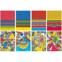 Ethnic taccuino notes formato 15x21 fogli righe