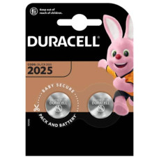 BATTERIE A BOTTONE AL LITIO 3V. BLISTER DA 2 PILE. DURACELL LITIO 2025