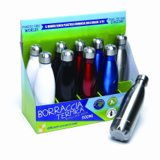 BORRACCIA TERMICA 500 ML IN ACCIAIO INOX