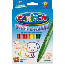 CARIOCA JOY PENNARELLI LAVABILI PUNTA FINE 12 PZ