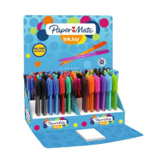 ESPOSITORE DA 250 PENNE A SFERA STICK PAPER MATE INKJOY 100 CAP