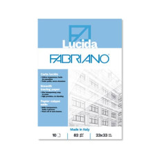 FABRIANO - BLOCCO CARTA LUCIDA 23*33 10 FG