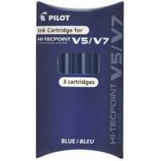 PILOT V5 BEGREEN REFILL SET 3 REFILL BLU