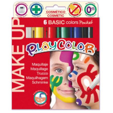 PLAYCOLOR MAKE UP BASIC POCKET 6 COLORI