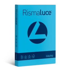 RISMALUCE CARTA COLORATA 90 GR. A3 - 300 FOGLI AZZURRO