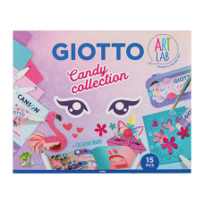 SCATOLA GIOTTO ART LAB CANDY COLLECTION 27 ELEMENTI ASSORTITI F582400
