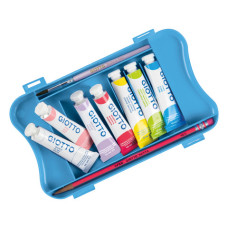 SET TEMPERA ULTRACONCENTRATA CANDY – 7 COLORI DA 12 ML CON PENNELLO E MATITA INCLUSI