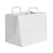 SHOPPERS DELIVERY KRAFT BIANCA 32*21*34 CF.25 SACCHETTI