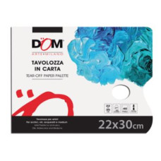 TAVOLOZZA CARTA RETTANGOLARE 40FF 60GR 22*30CM