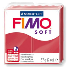 FIMO SOFT PASTA PER MODELLARE PANETTO 57GR. ROSSO CILIEGIA